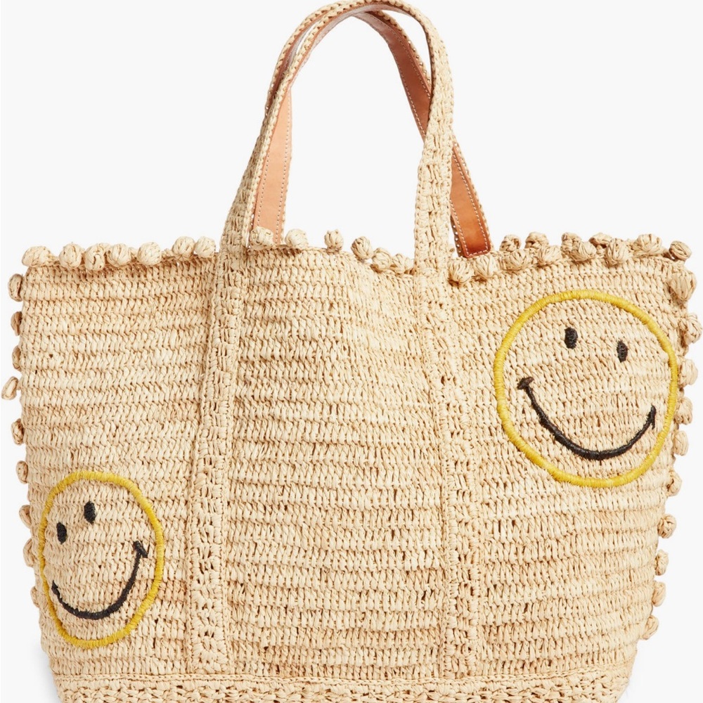 Vanessa Bruno Cream Shoulder Bag with Woven Design